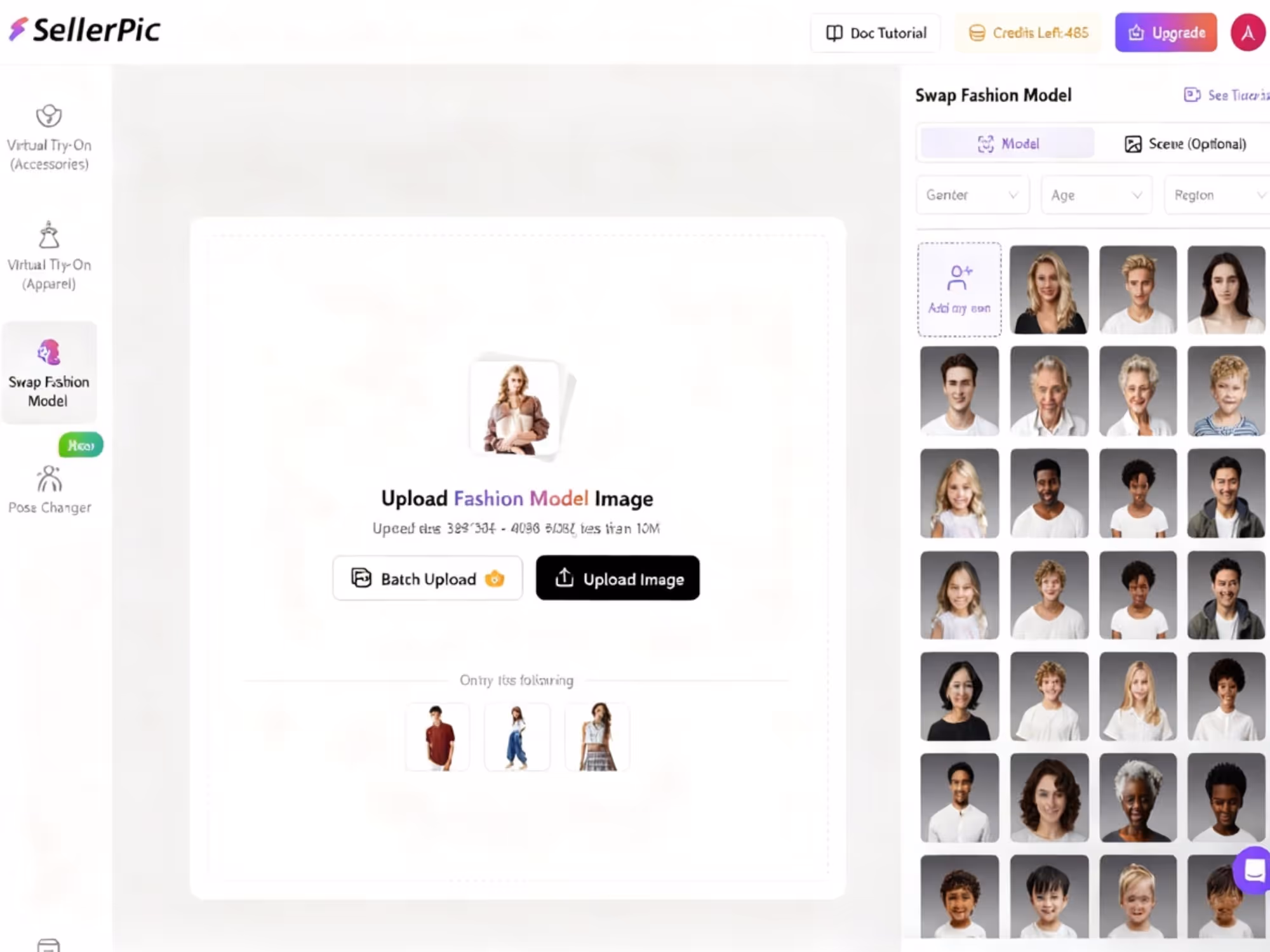 sellerpic ai fashion model-1